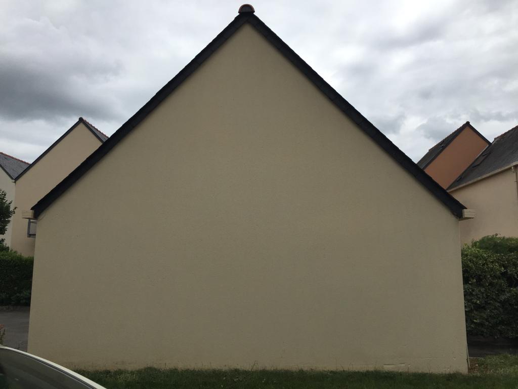 Travaux de couverture en cours